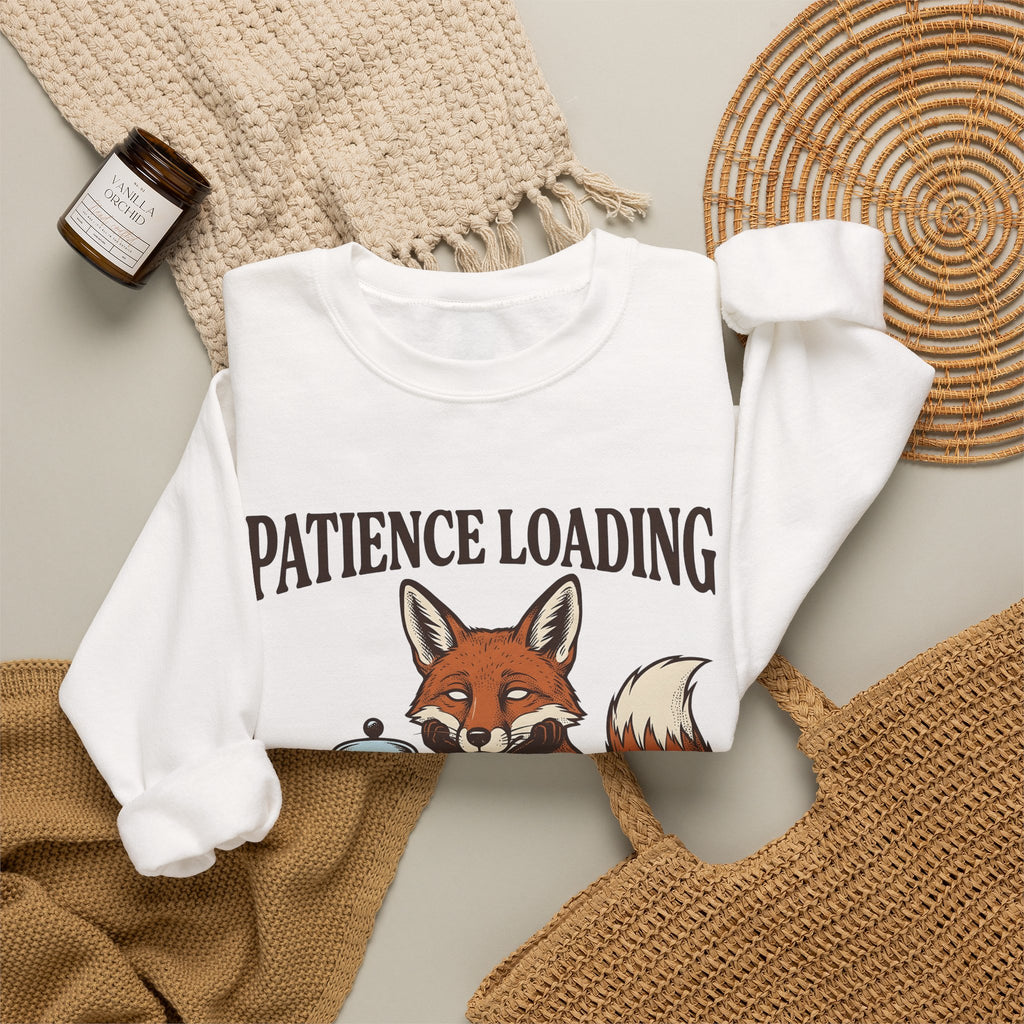 Fox Espresso Sweatshirt Funny Wildlife Gift Women Retro Sweatshirt Coffee Sweatshirt Humor Fan Vintage Sweatshirt Animal Graphic Sketch Coffee Maker Sweatshirt