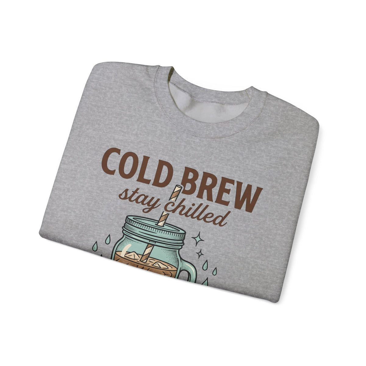 Iced Coffee Cookie Sweatshirt Coffee Foodie Gift Women Hand Drawn Sweatshirt Coffee Cookie Sweatshirt Coffee Fan Illustrated Sweatshirt Food Graphic Vintage