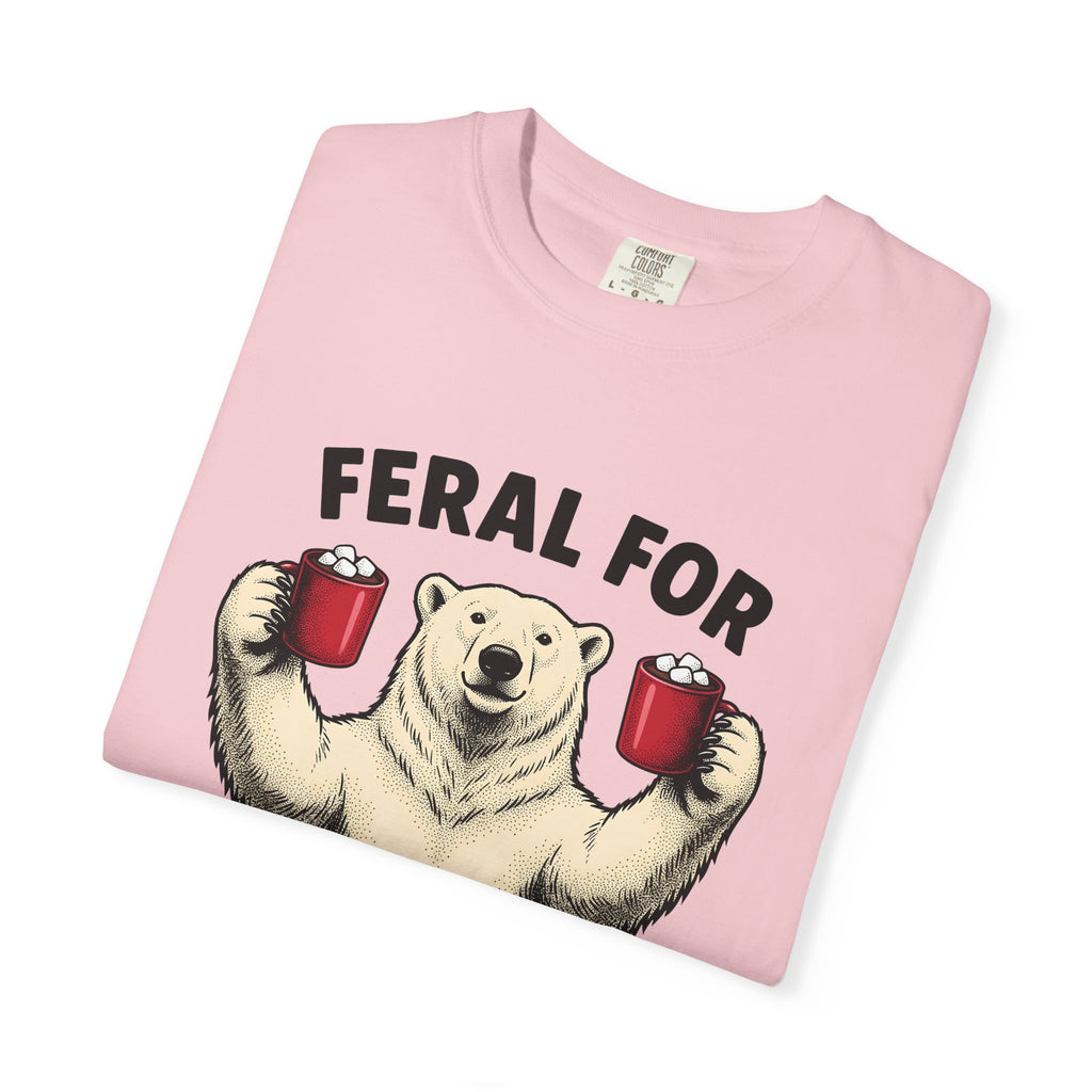White Bear Holiday Frost Gift Rustic Polar Bear Christmas Fan Winter Cartoon Tea Mug T-Shirt