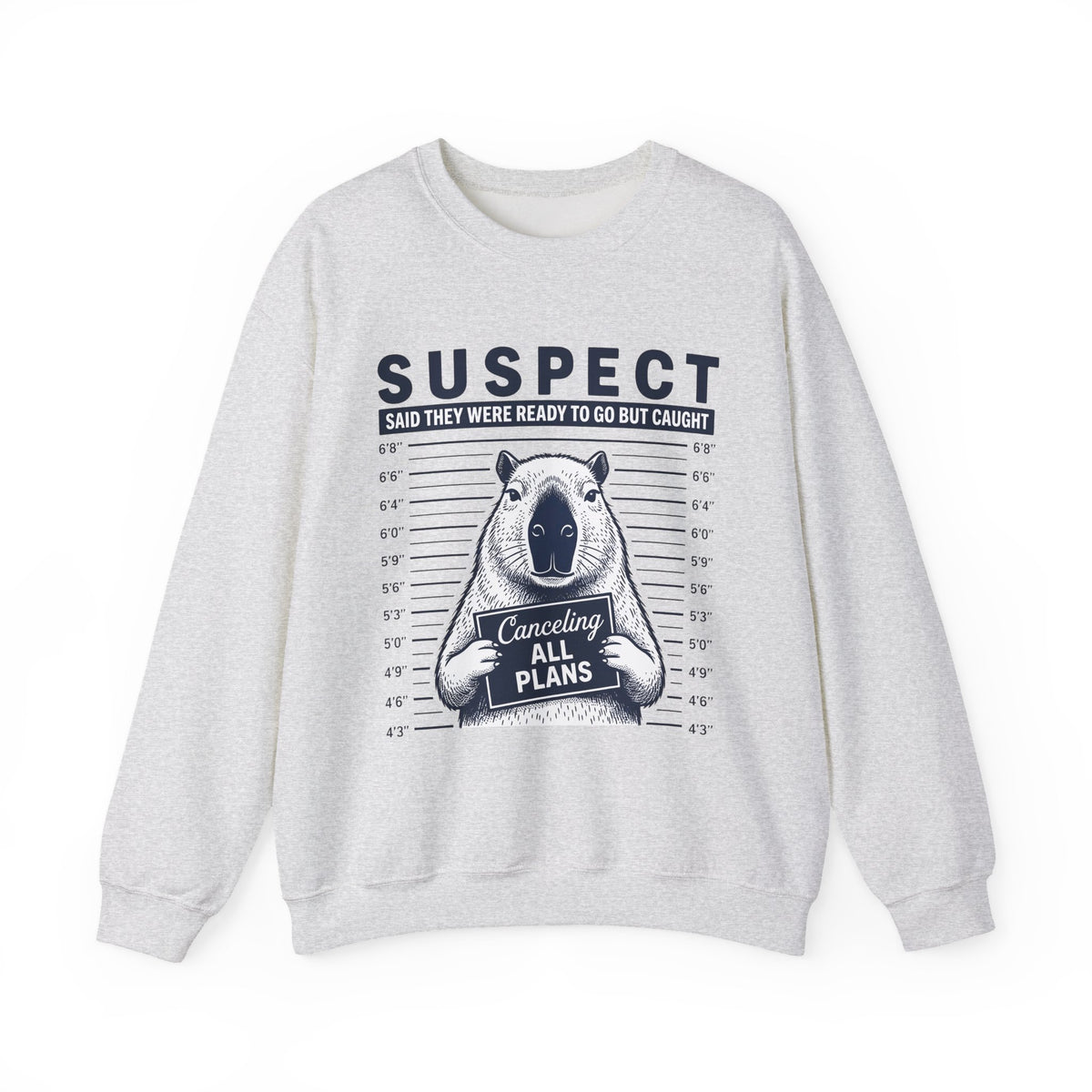 Capybara Headshot Sweatshirt Capybara Creature Gift Women Line Art Sweatshirt Rodent Sweatshirt Capybara Fan Drawing Graphic Sweatshirt Sketch Label Sweatshirt