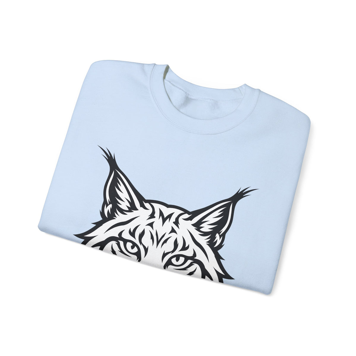 Lynx Head Sweatshirt Cat Wildlife Gift Women Bold Line Art Sweatshirt Bobcat Sweatshirt Cat Fan Line Art Sweatshirt Wildlife Graphic Tribal Wildcat Sweatshirt