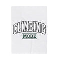 Climbing Lettering Climbing Exercise Gift Strong Typography Bouldering Enthusiast Blanket
