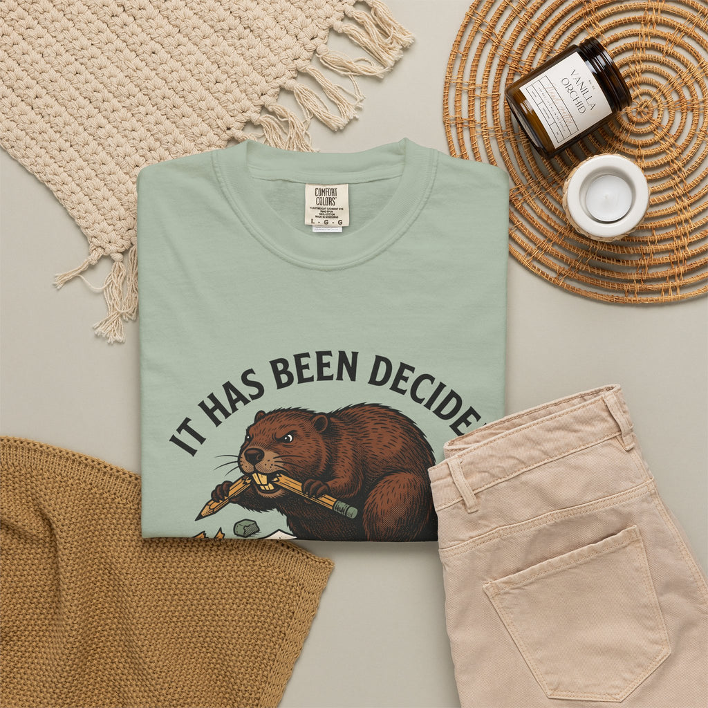 Beaver Critter T-Shirt Funny Random Designs Wildlife Gift Women Comic T-Shirt Beaver T-Shirt Humor Fan Cartoon T-Shirt Animal Graphic Retro Snapped