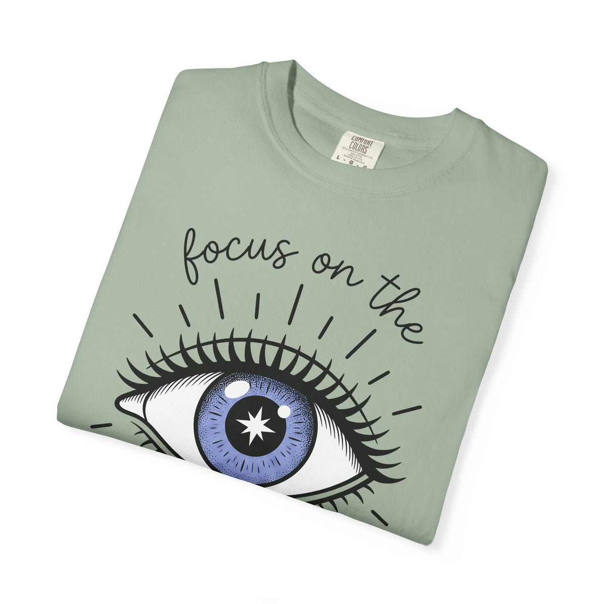 Enchanted Eye T-Shirt Boho Chic Mindfulness Gift Women Cartoon T-Shirt Mystic T-Shirt Hippie Fan Comix T-Shirt Meditation Graphic Sleek Glow T-Shirt