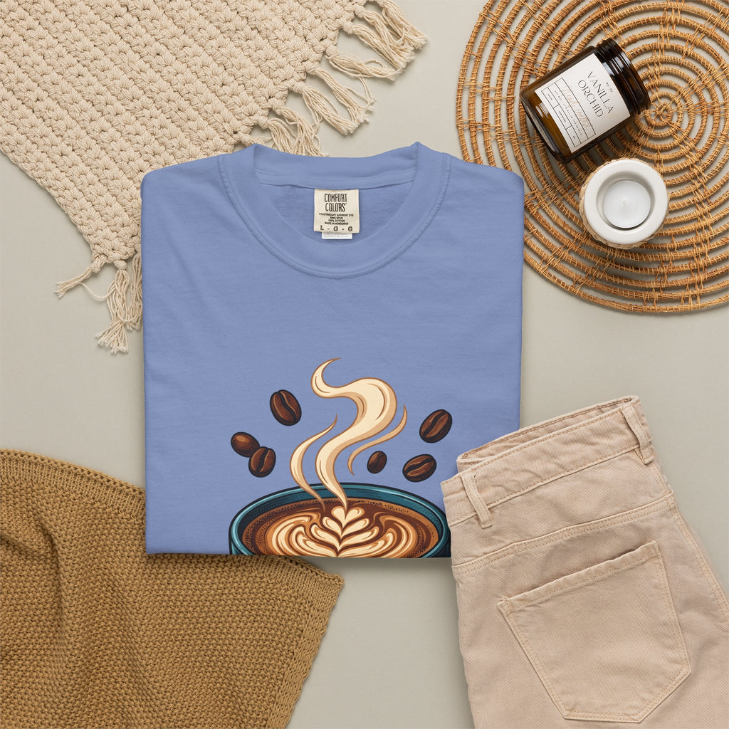Espresso Cup T-Shirt Coffee Cuisine Gift Women Line Art T-Shirt Coffee T-Shirt T-Shirt Coffee Fan Coffee Art T-Shirt Food Graphic Classic Coffee Seeds