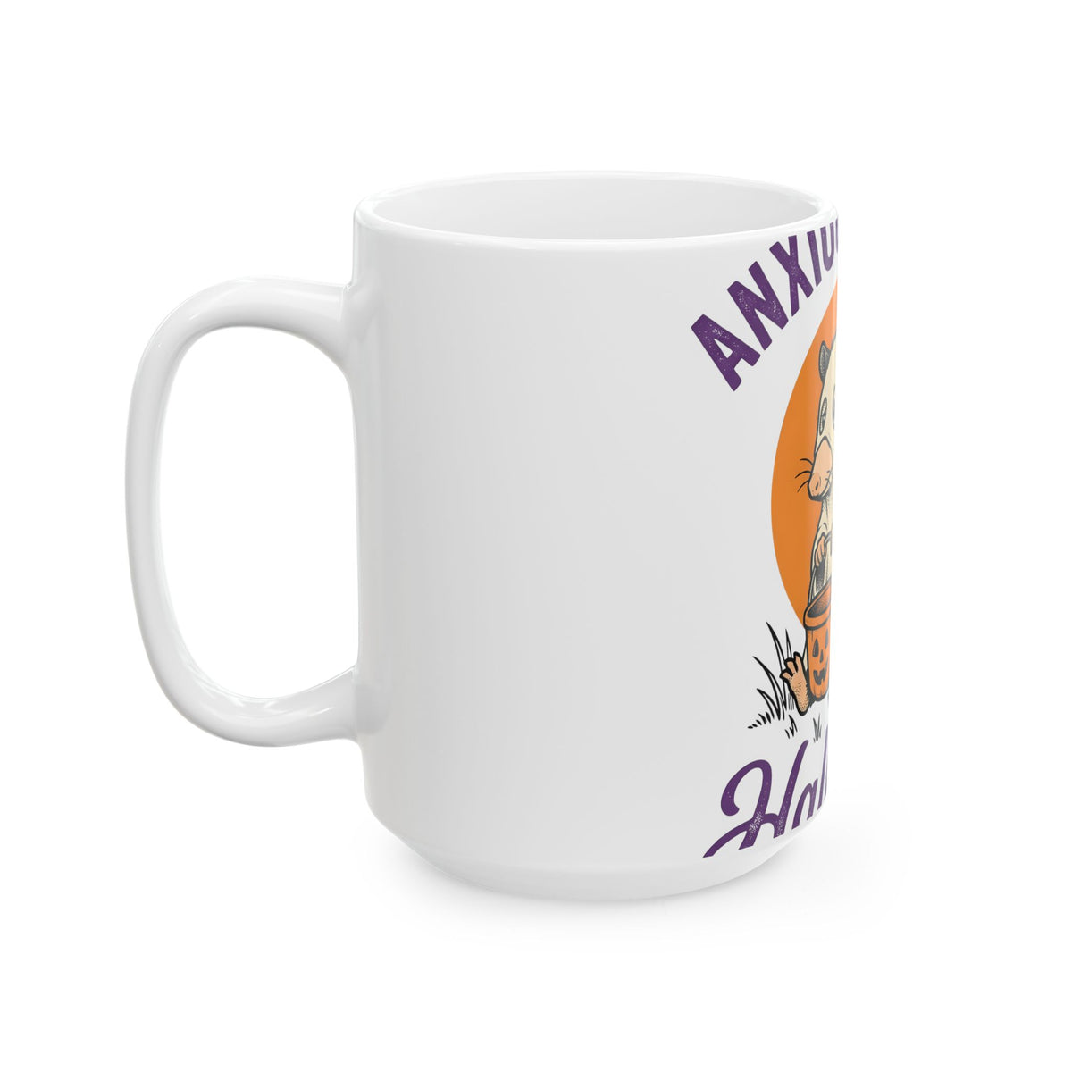 Possum Phantom Mug Halloween Creatures Gift Women Classic Mug Opossum Mug Spooky Fan Vintage Mug Monster