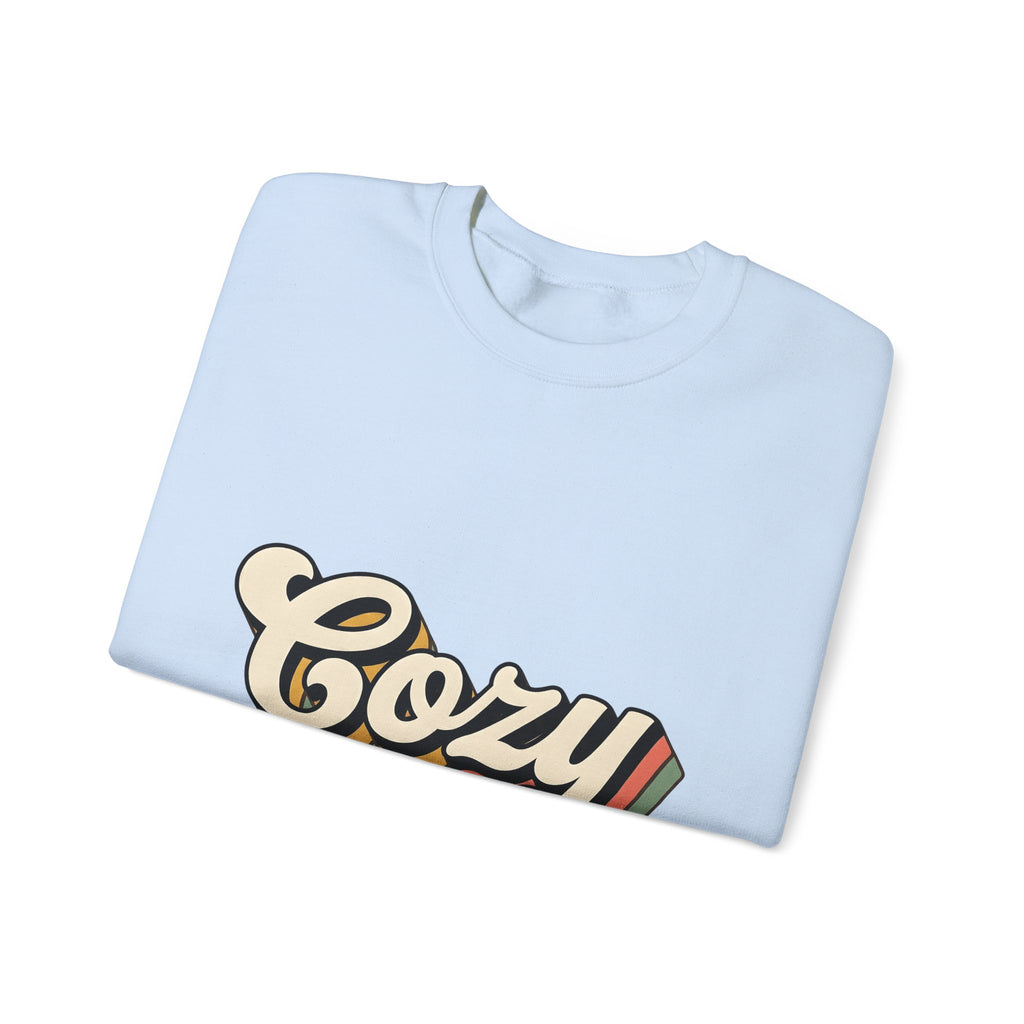 Old School Text Holiday Seasonal Gift Heavy Retro Typography Festive Fan Holiday Nostalgic Rainbow Sweatshirt