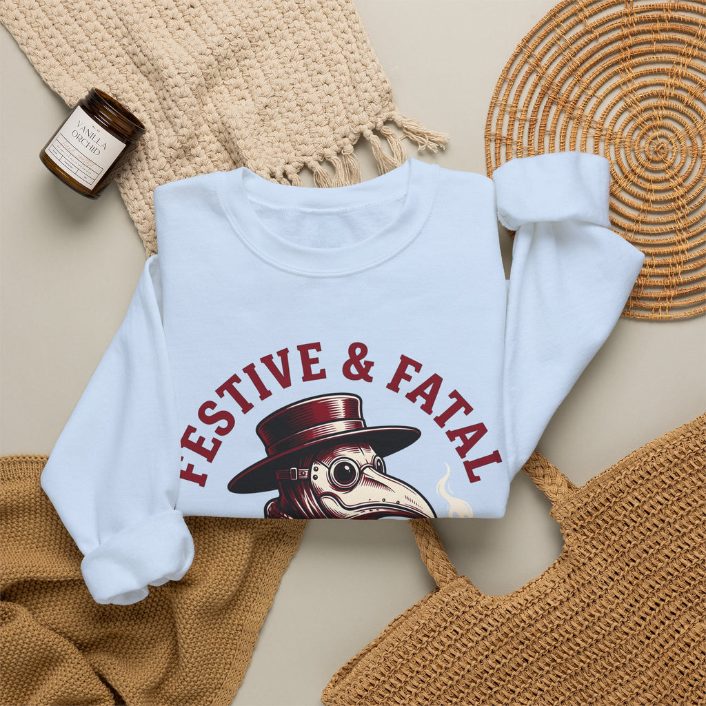 Plague Healer Sweatshirt Christmas Macabre Gift Women Mysterious Sweatshirt Doctor