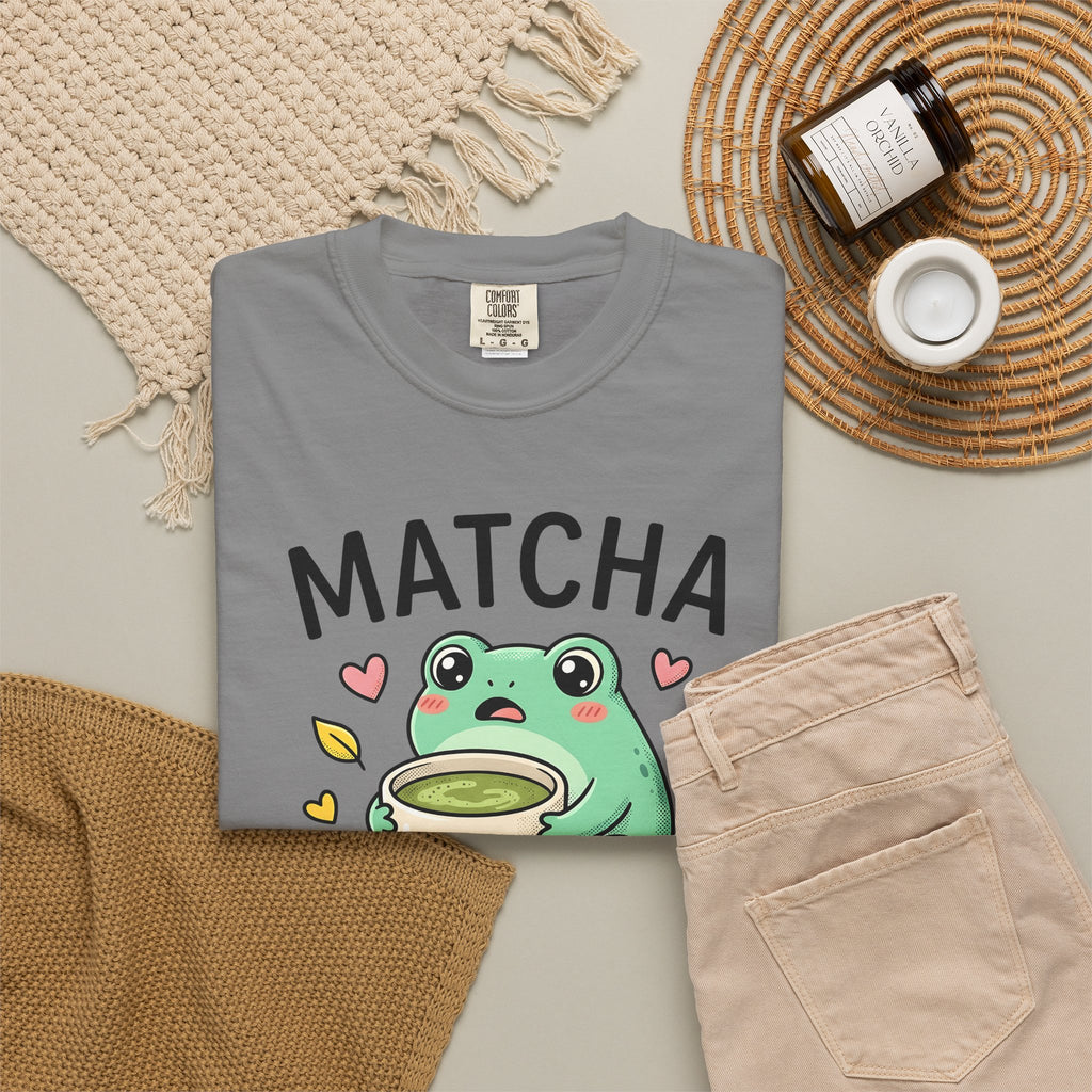 Frog Tea T-Shirt Coffee Animal Gift Women Kawaii T-Shirt Toad Drink T-Shirt Coffee Fan Creature Graphic T-Shirt Cartoon Hearts T-Shirt