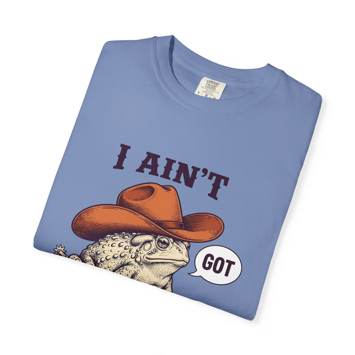 Ranch Frog Funny Critter Gift Classic Toad Humor Fan Retro Animal Doodle Talk Bubble T-Shirt