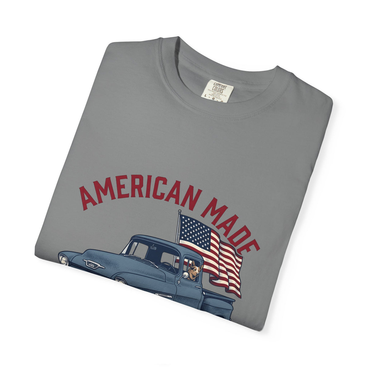Classic Truck America 4Th Of July Independence Gift Vintage Lorry Patriot Enthusiast Retro Liberty T-Shirt