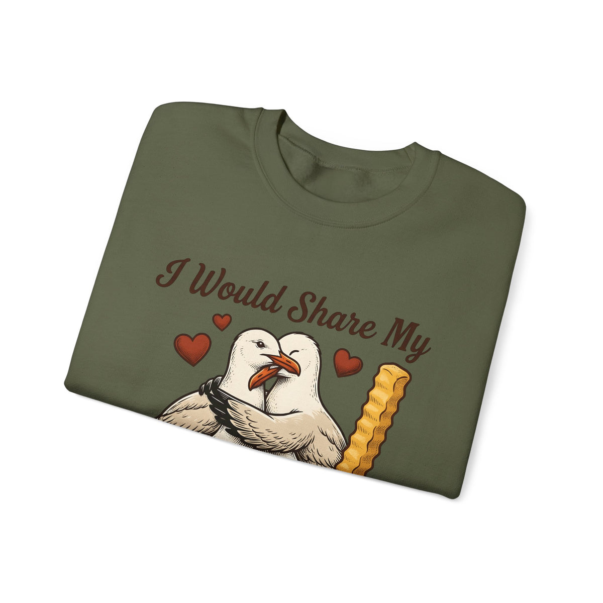 Seagull Couple Sweatshirt St. Valentine's Day Humor Gift Women Vintage Sweatshirt Gull Sweatshirt Valentine Fan Retro Sweatshirt Funny Graphic Hand Drawn