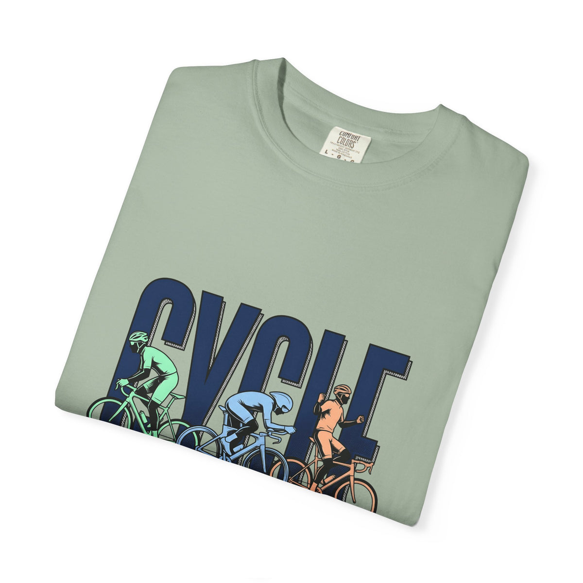 Cyclist Cycling Fitness Gift Bold Biker Cyclist Enthusiast Workout Retro Race T-Shirt
