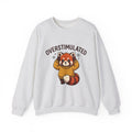 Red Panda Sweatshirt Moms Anxiety Gift Women Kawaii Sweatshirt Panda Sweatshirt Motherhood Fan Mental Health Graphic Sweatshirt Cartoon Sweater Sweatshirt