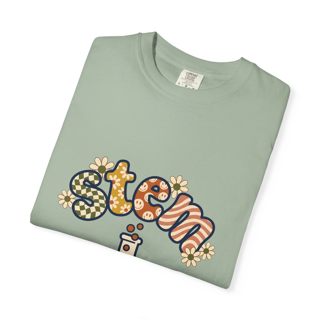Chemistry Bottle Stem Biology Gift Cartoon Laboratory Flask Science Enthusiast Lab T-Shirt