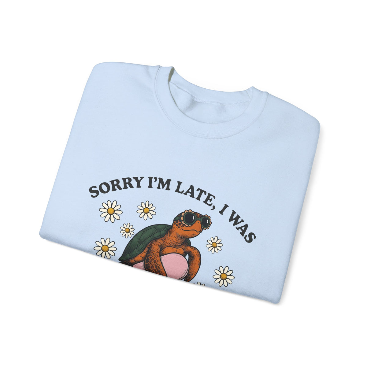 Turtle Swimming Ring Sweatshirt Sports & Activities Holiday Gift Women Nostalgic Sweatshirt Inflatable Ring Sweatshirt Athlete Fan Retro Sweatshirt Vacation