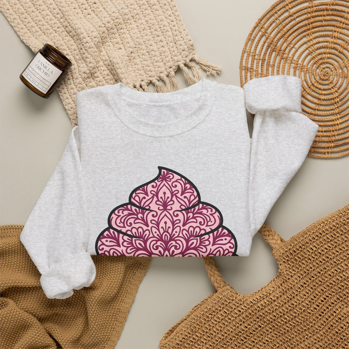 Cupcake Clipart Sweatshirt Desserts Confectionery Gift Women Hand Drawn Sweatshirt Muffin Sweatshirt Pastry Fan Illustrated Sweatshirt Candy Graphic Geometric