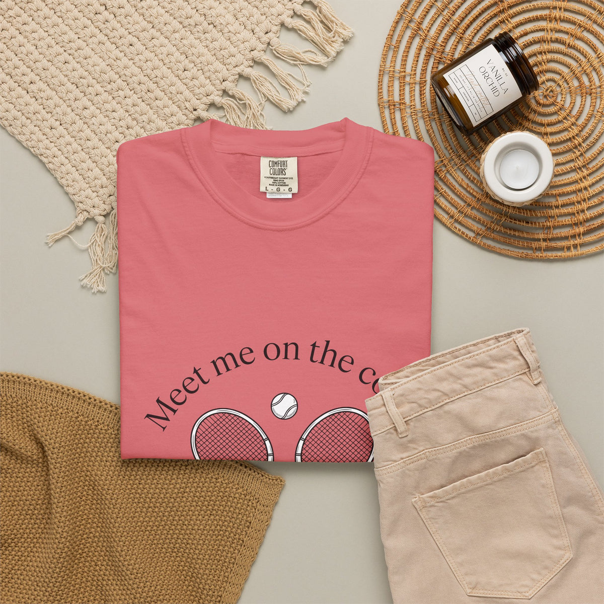 Tennis Rackets T-Shirt Tennis Game Gift Women Drawing T-Shirt Racket T-Shirt Tennis Fan Illustration T-Shirt Sport Graphic Flat Tennis Ball T-Shirt