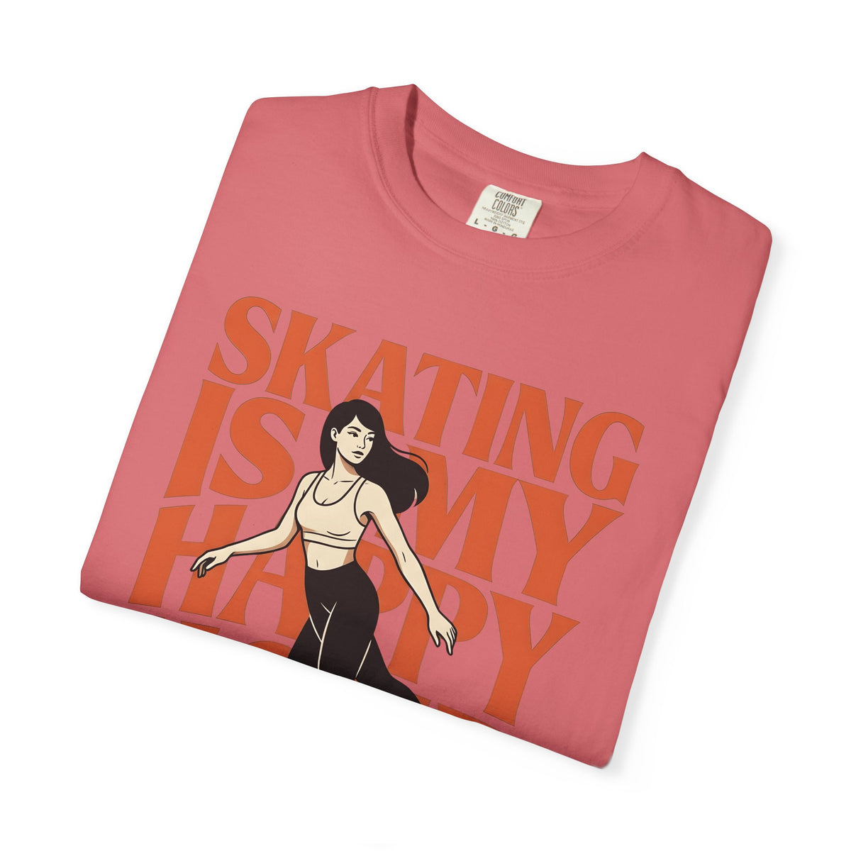 Roller Skater T-Shirt Sports Fitness Gift Women Bold Graphic T-Shirt Sk8er T-Shirt Athlete Enthusiast Graphic Design Gym Graphic Vintage Retro