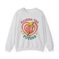 Love Apple Sweatshirt Teachers Presents Gift Women Classic Sweatshirt Apple Sweatshirt Educator Enthusiast Vintage Sweatshirt Present Graphic Present Graphic