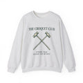 Croquet Mallets Sweatshirt Croquet Club Gift Women Vintage Sweatshirt Mallet Sweatshirt Croquet Fan Vintage Sweatshirt Team Graphic Hand Drawn Club Emblem