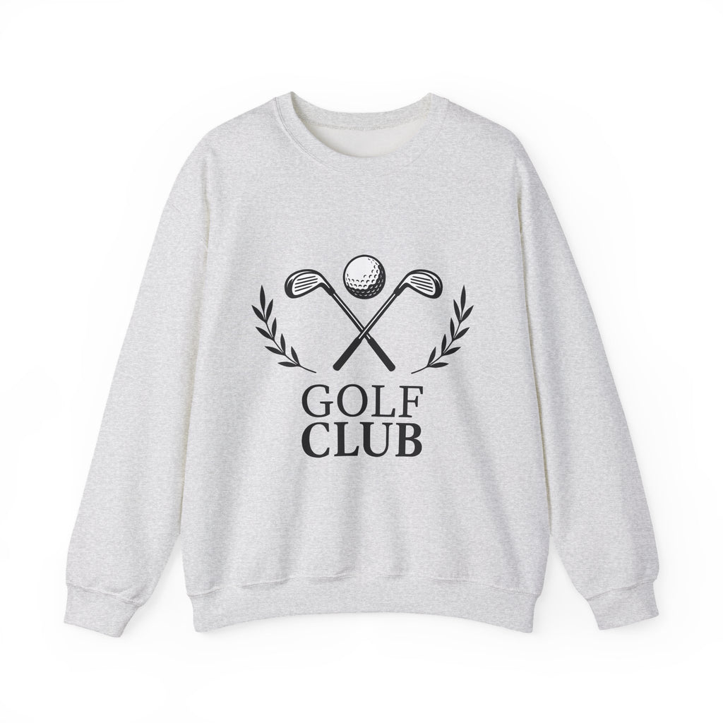Golf Clubs Golf Camping Gift Simple Golfing Golfer Enthusiast Minimalist Outdoor Retro Golf Ball Sweatshirt