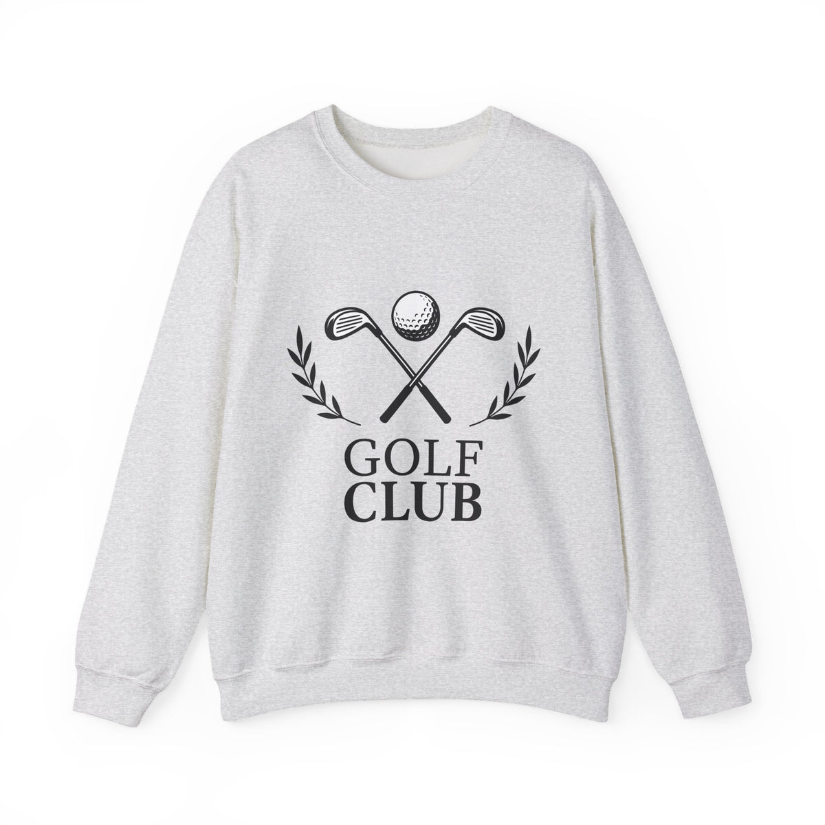 Golf Clubs Golf Camping Gift Simple Golfing Golfer Enthusiast Minimalist Outdoor Retro Golf Ball Sweatshirt