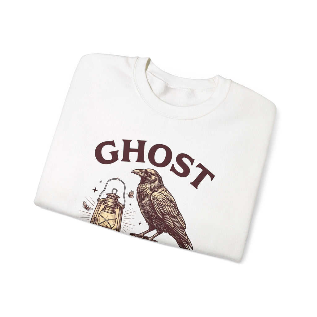 Dark Bird Lantern Sweatshirt Gothic Autumn Gift Women Old School Sweatshirt Lantern Sweatshirt Dark Fan Retro Sweatshirt Fall Graphic Cartoon Log Post Sweatshirt