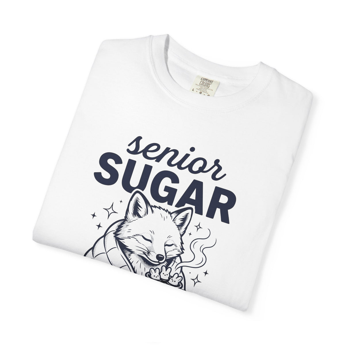 Fox T-Shirt T-Shirt Easter Animal Gift Women Hand Drawn T-Shirt T-Shirt T-Shirt Easter Fan Coffee T-Shirt T-Shirt Creature Graphic Vintage Marshmallow Bunny