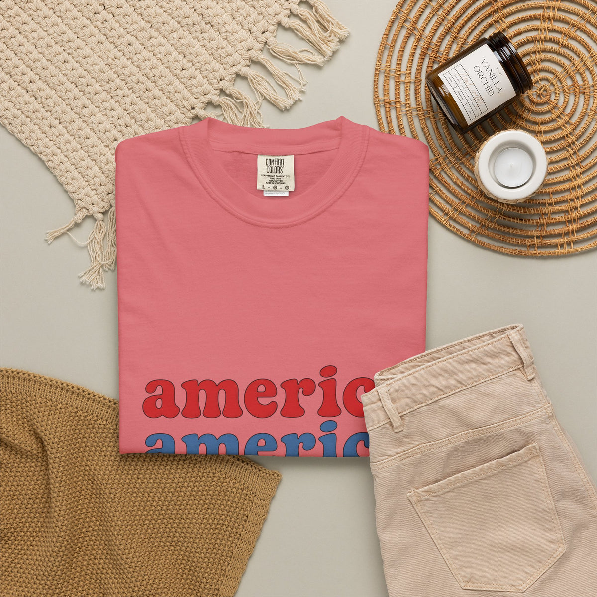 Patriotic Message T-Shirt America Event Gift Women Nostalgic T-Shirt Patriot T-Shirt American Enthusiast Vintage T-Shirt Festival Graphic Clean