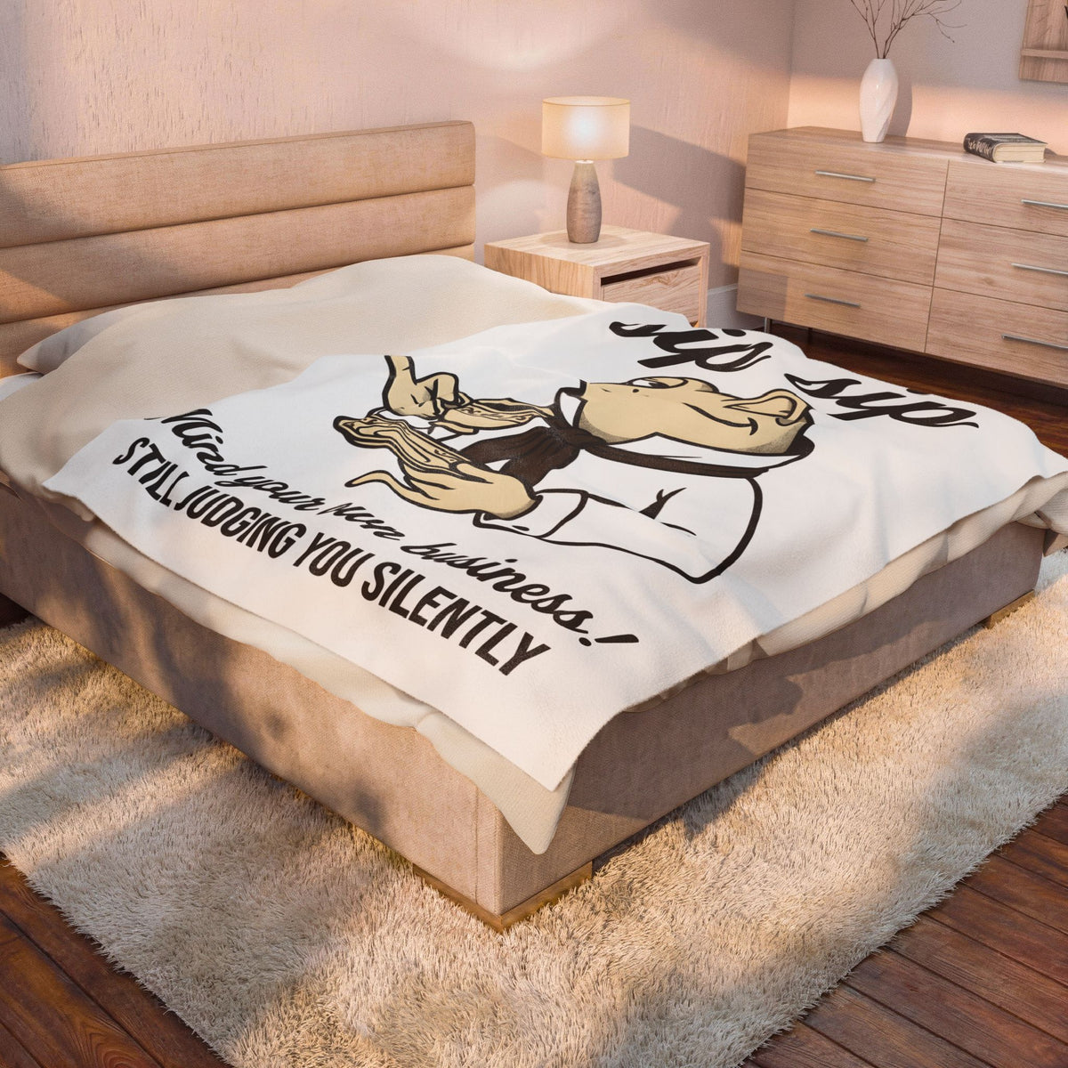Frog Tea Blanket Funny Animal Gift Women Cartoon Blanket Tea Blanket Humor Fan Comic Blanket Creature Graphic Vintage Suit Blanket