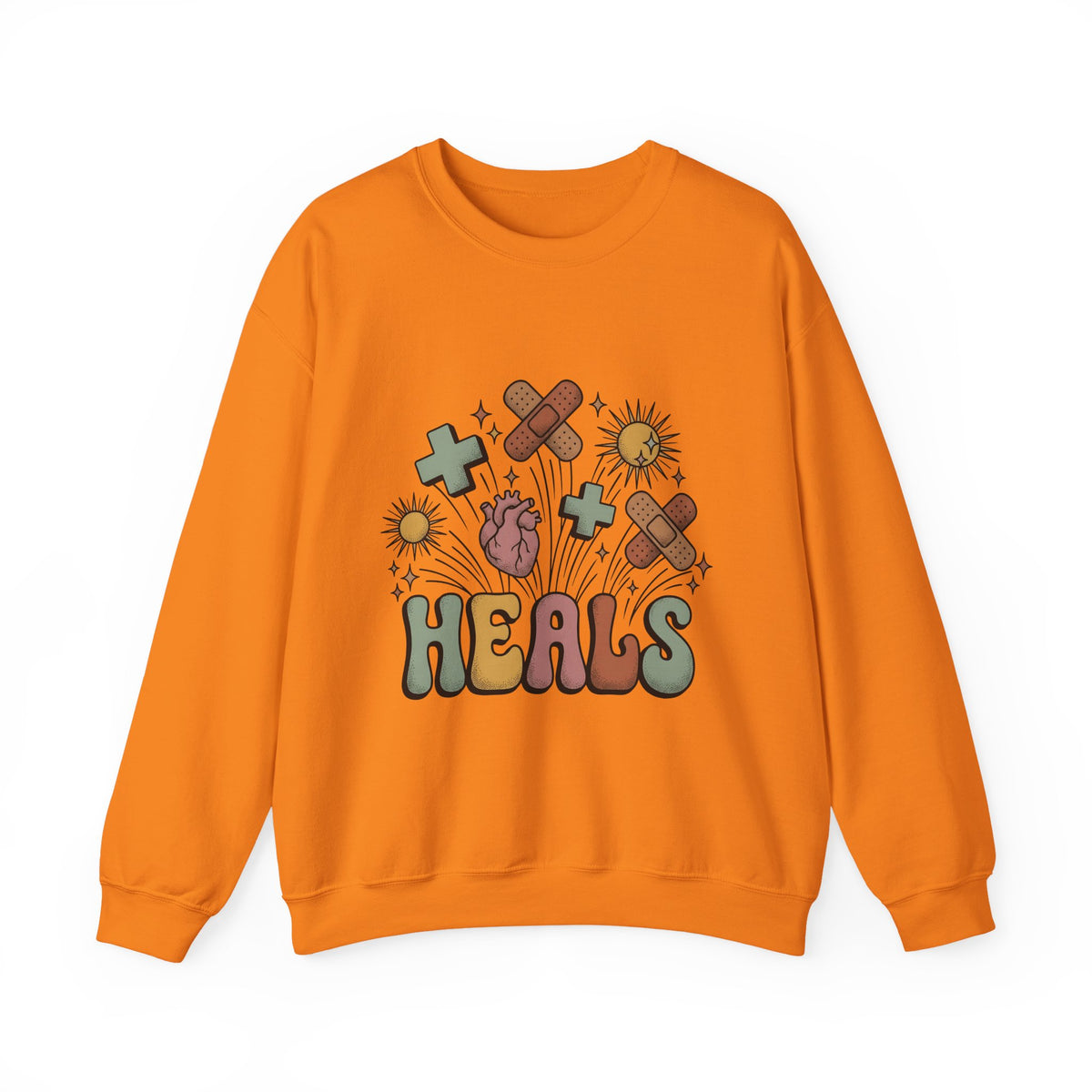 Anatomical Heart Sweatshirt Nurses Thank You Gift Women Classic Sweatshirt Heart Diagram Sweatshirt Nurse Practitioner Enthusiast Vintage Sweatshirt