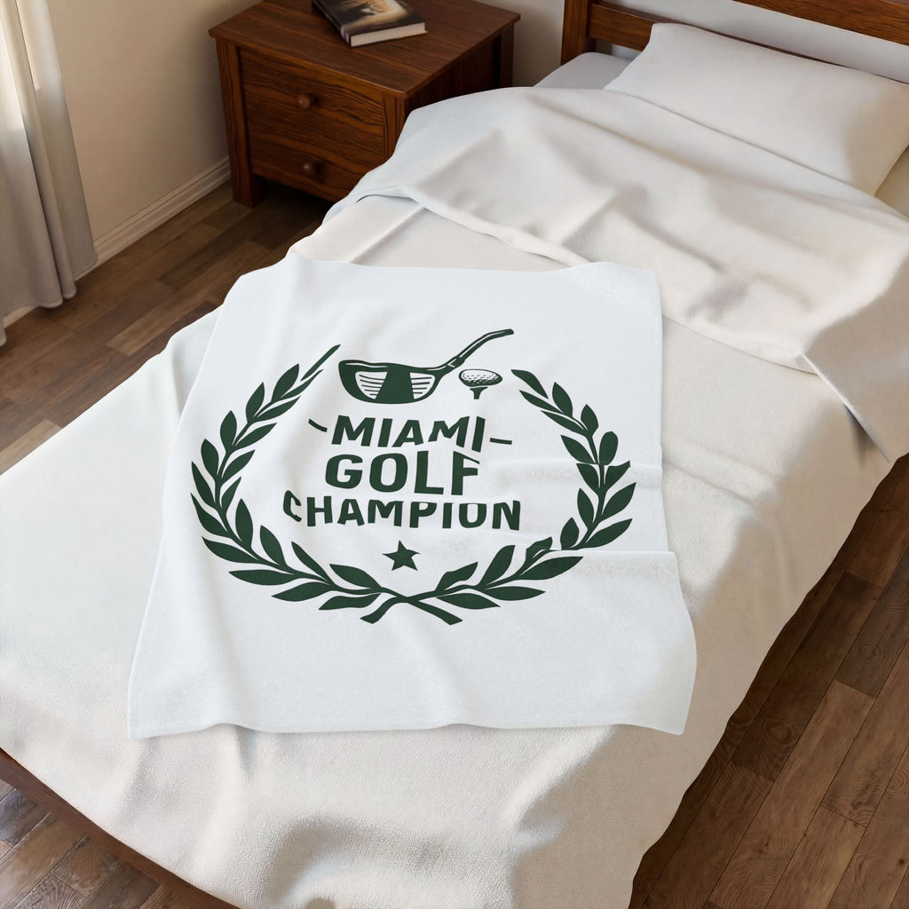 Golf Club Ball Blanket Golf Tournament Gift Women Vintage Blanket Golf Ball Blanket Golfer Enthusiast Retro Blanket Competition Graphic Minimalist