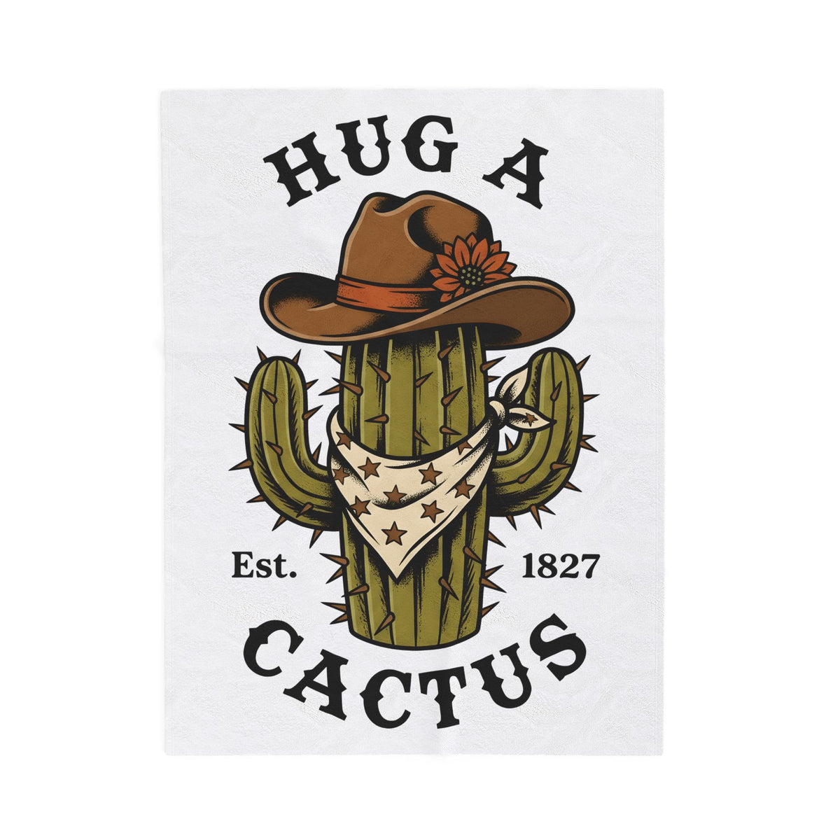 Desert Cowboy Hat Blanket Cowgirl Rural Gift Women Farmhouse Blanket Cowboy Hat Blanket Cowgirl Fan Rustic Graphic Blanket Retro Kerchief Blanket