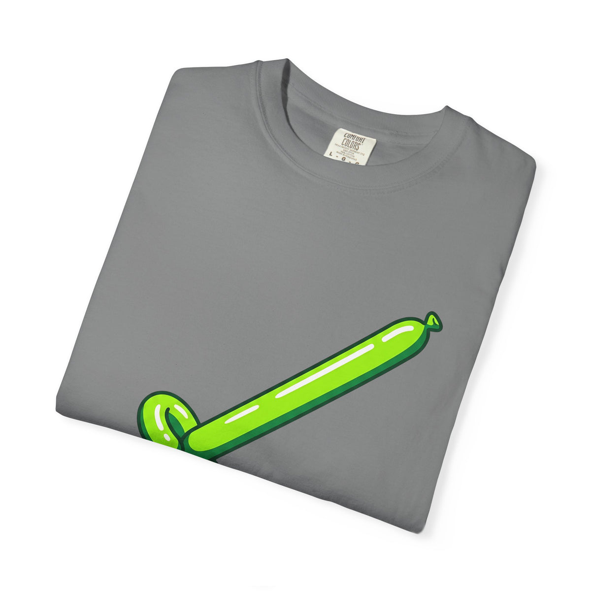 Inflatable Sword T-Shirt Cute Gag Gift Women Hand Drawn T-Shirt Balloon Sword T-Shirt Adorable Fan Cartoon T-Shirt Prank Graphic Pop Art Event