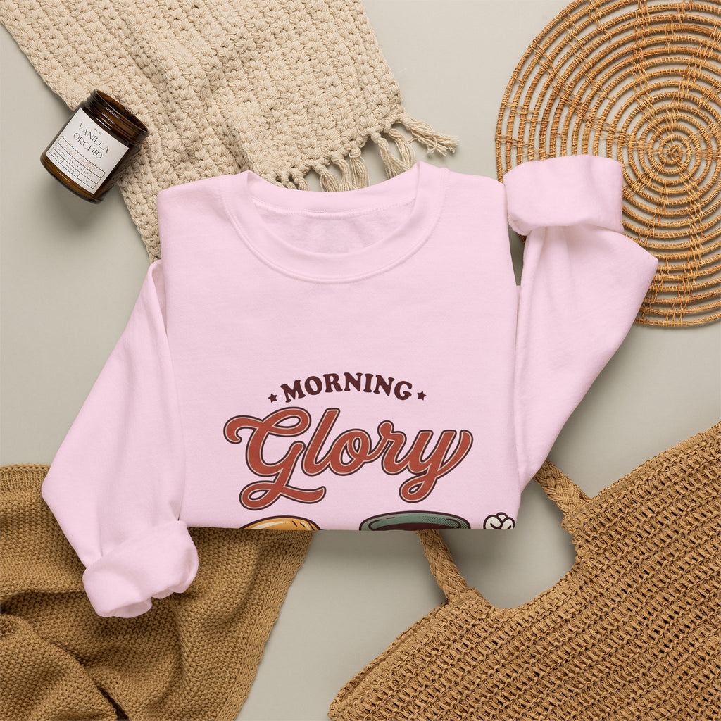 Croissant Espresso Cup Sweatshirt Coffee Morning Meal Gift Women Illustration Sweatshirt Coffee Sweatshirt Sweatshirt Coffee Fan Coffee Art Sweatshirt Breakfast
