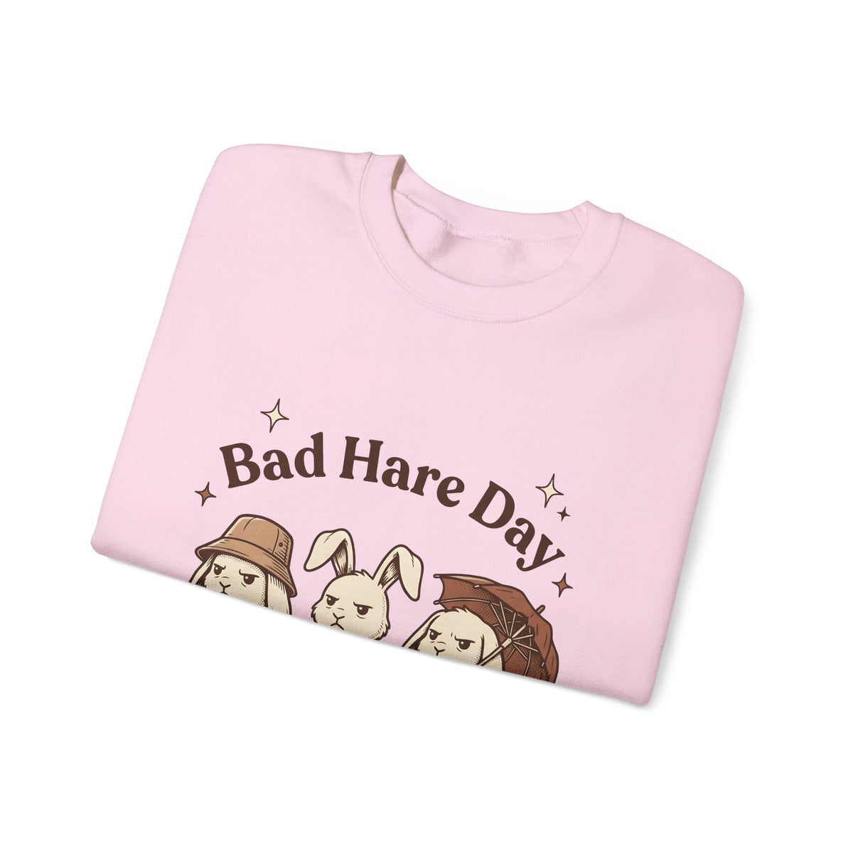 Moody Rabbits Sweatshirt Funny Pets Gift Women Animation Sweatshirt Bunny Sweatshirt Humor Fan Cartoon Sweatshirt Animal Graphic Classic Rainshade Sweatshirt