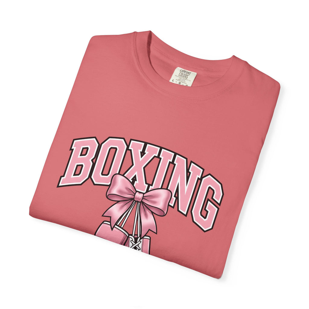 Boxing Gloves Boxing Workout Gift Cartoon Boxing Mitts Boxing Fan Fighting Fitness T-Shirt