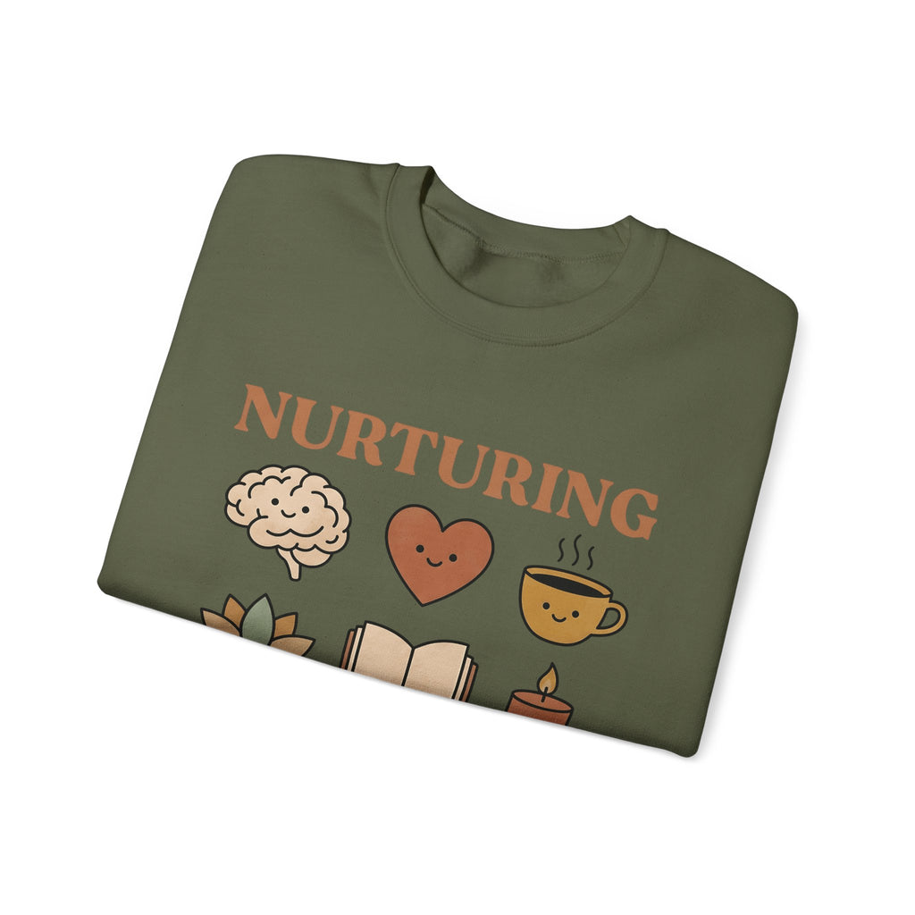 Self Love Symbols Sweatshirt Nurses Health Gift Women Sketch Sweatshirt Affirmation Sweatshirt Nurse Practitioner Enthusiast Drawing Sweatshirt Wellness
