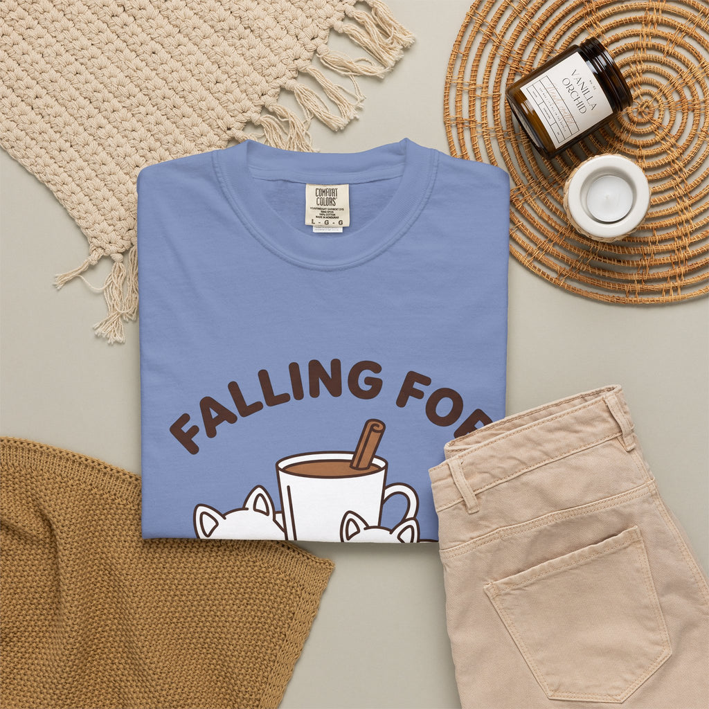 Fox Coffee Cup T-Shirt Coffee Animal Gift Women Cute T-Shirt T-Shirt T-Shirt Coffee Fan Coffee T-Shirt Graphic Kawaii T-Shirt Minimalist Cinnamon Stick