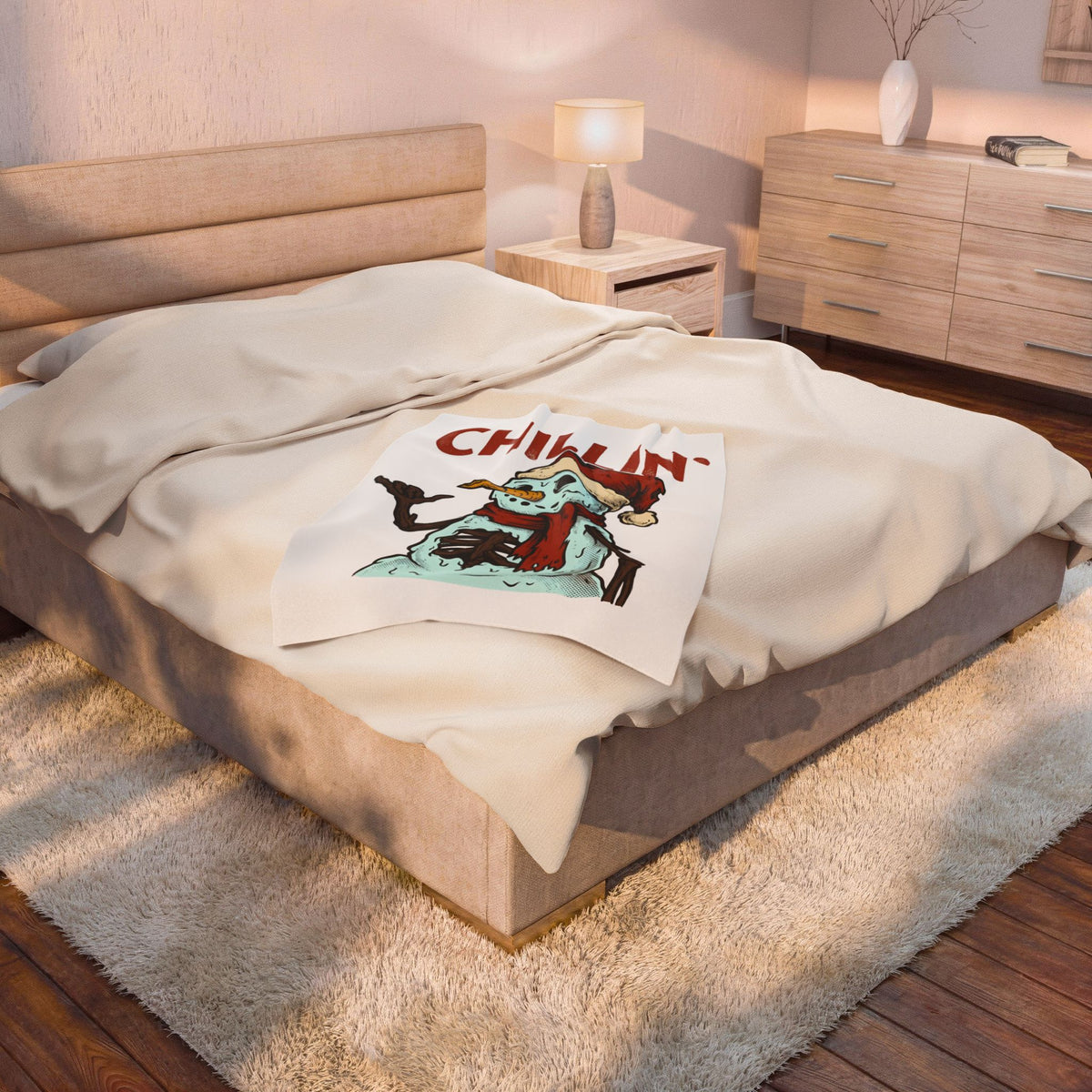 Skull Snowman Blanket Christmas Cold Gift Women Comic Blanket Skeleton Snowman Blanket Xmas Fan Cartoon Blanket Frosty Graphic Retro Christmas Hat