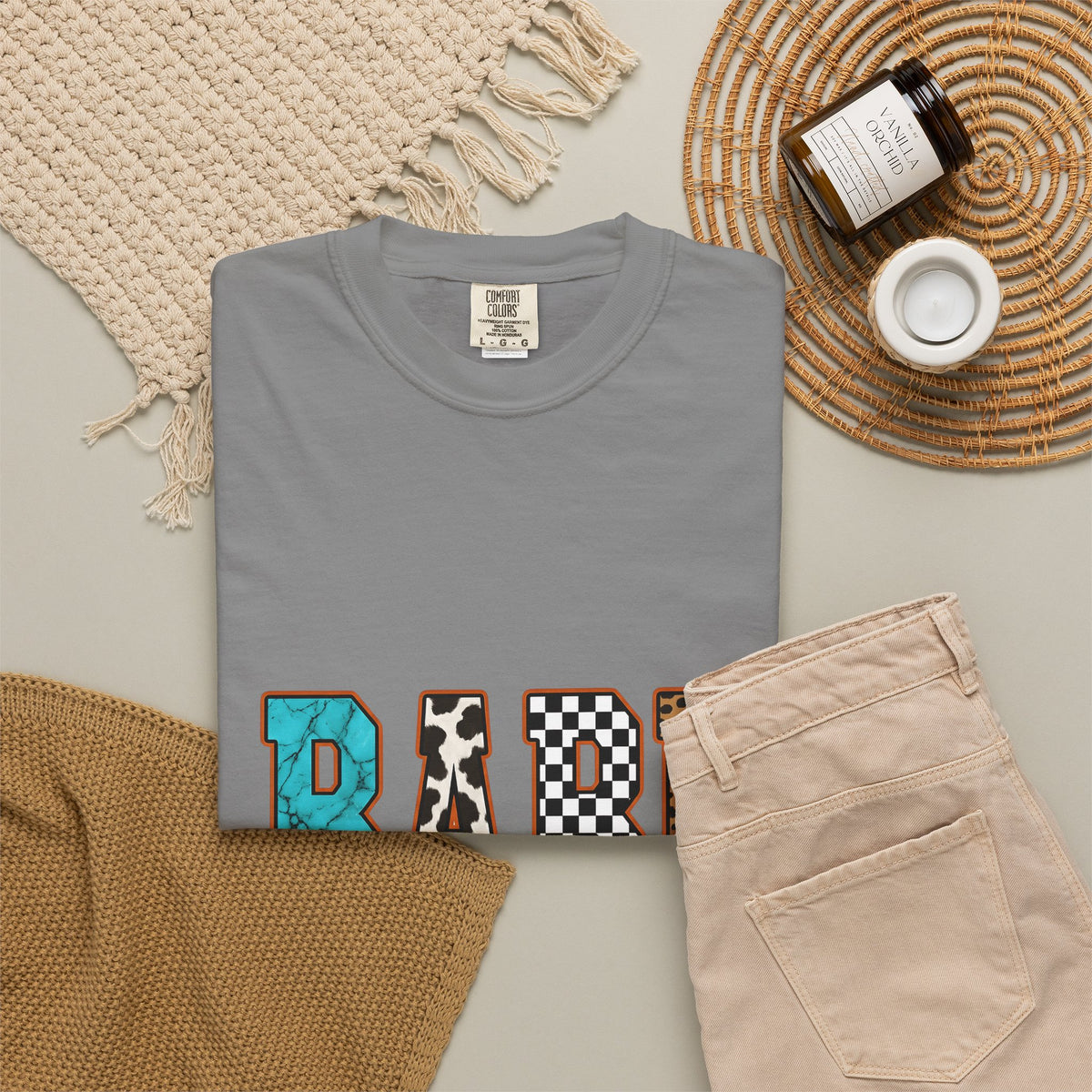 Animal Pattern Lettering T-Shirt Cowgirl Fashionable Gift Women Cowboy T-Shirt Typography T-Shirt Rodeo Fan Western T-Shirt Trendy Graphic Vintage