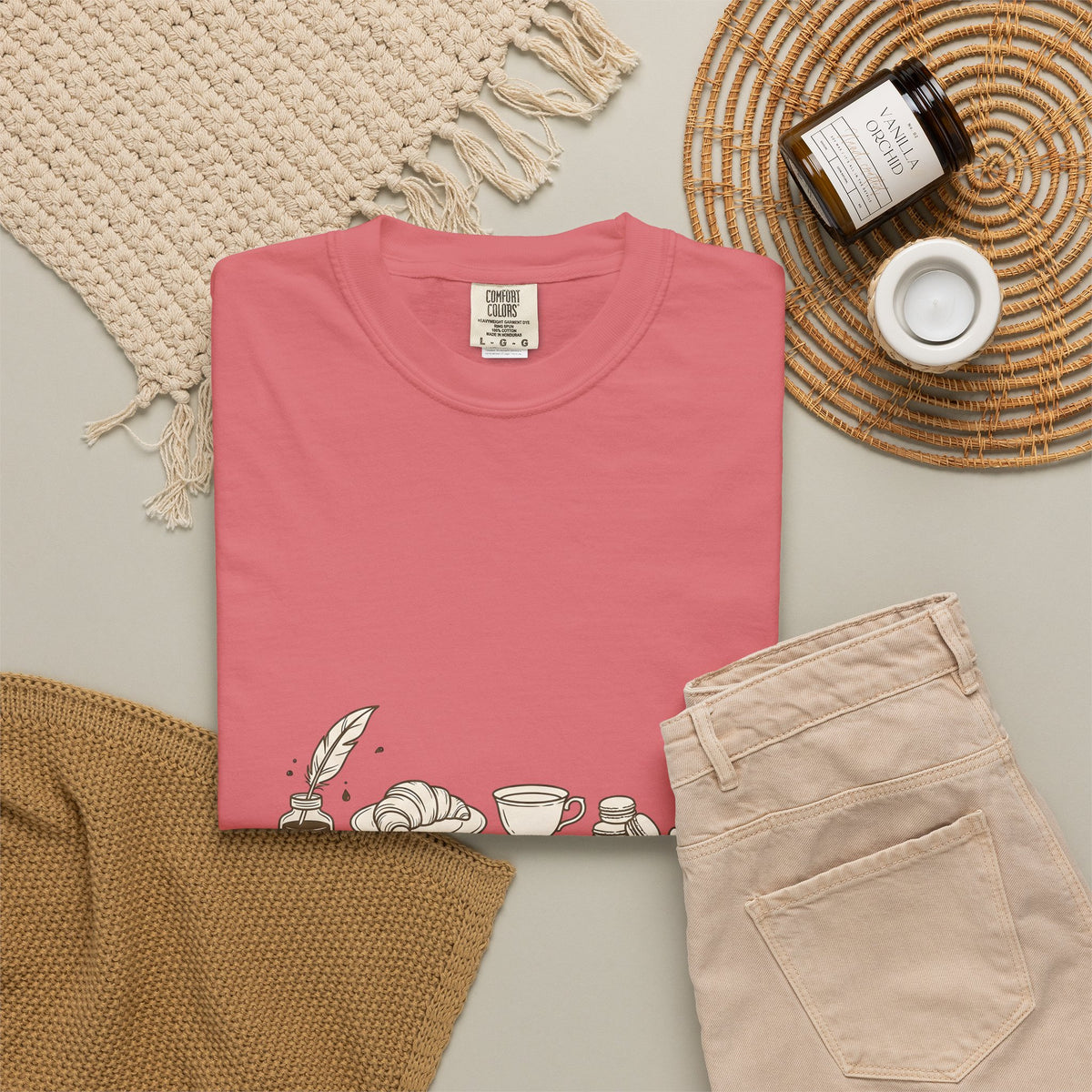 Dessert Coffee Cup T-Shirt Coffee Pastry Gift Women Cartoon T-Shirt Coffee T-Shirt T-Shirt Coffee Fan Coffee Art T-Shirt Bakery Graphic Geometric Sweet