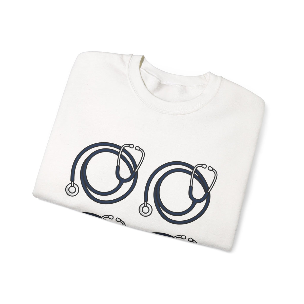 Stethoscope Print Sweatshirt Nurses Medical Gift Women Simple Sweatshirt Medical Device Sweatshirt Nurse Practitioner Enthusiast Minimalist Sweatshirt Clinical