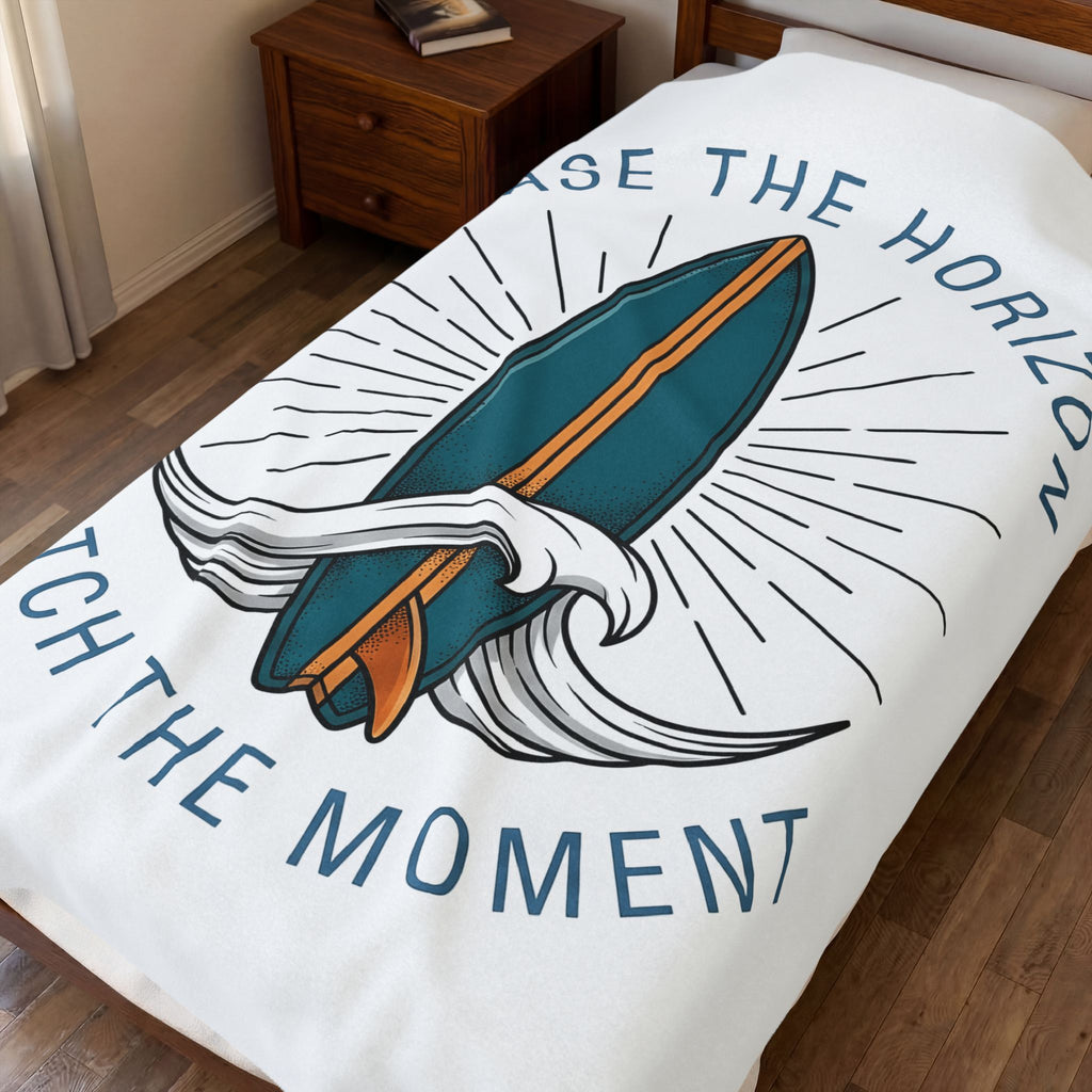 Surfboard Graphic Blanket Surfing Beach Gift Women Bold Line Art Blanket Board Graphic Blanket Surfer Fan Surf Blanket Coastal Graphic Vintage