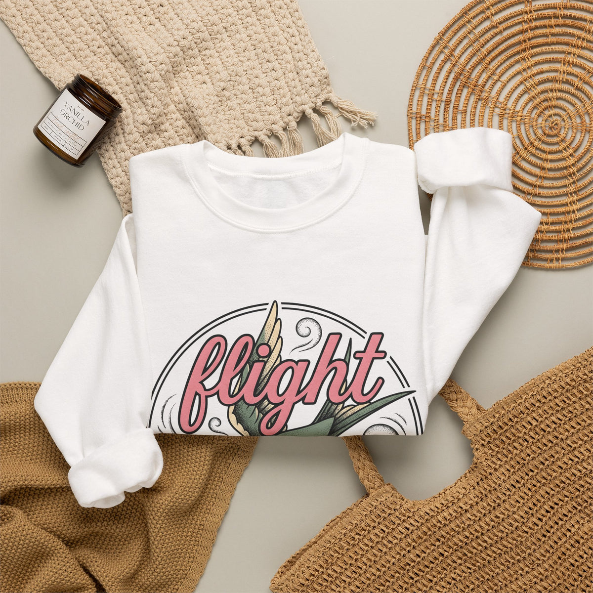 Cute Bird Confection Sweatshirt Desserts Sweets Gift Women Old School Sweatshirt Pastry Sweatshirt Treat Fan Vintage Sweatshirt Candy Graphic Line Art Twists