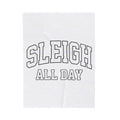 University Font Blanket Christmas Festive Gift Women Hand Drawn Blanket Typography Blanket Xmas Fan Holiday Blanket Seasonal Graphic Old School