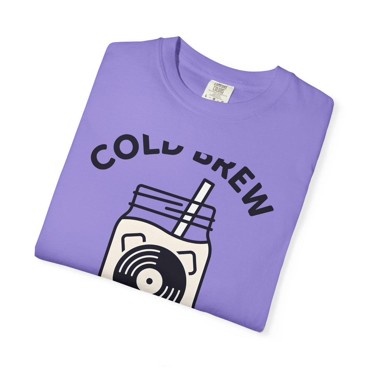 Glass Jar Coffee T-Shirt Coffee Instrument Gift Women Simple T-Shirt Coffee Bean T-Shirt Coffee Fan Minimalist T-Shirt Guitar Graphic Vintage Music