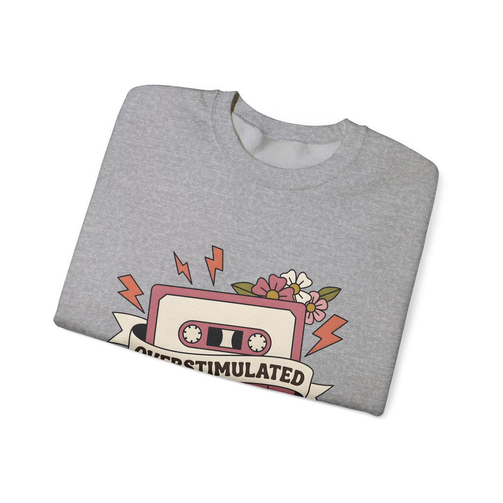 Cassette Tape Sweatshirt Mom Music Gift Women Boho Sweatshirt Mix Tape Sweatshirt Mother Fan Vintage Sweatshirt Music Graphic Retro Flowers Sweatshirt