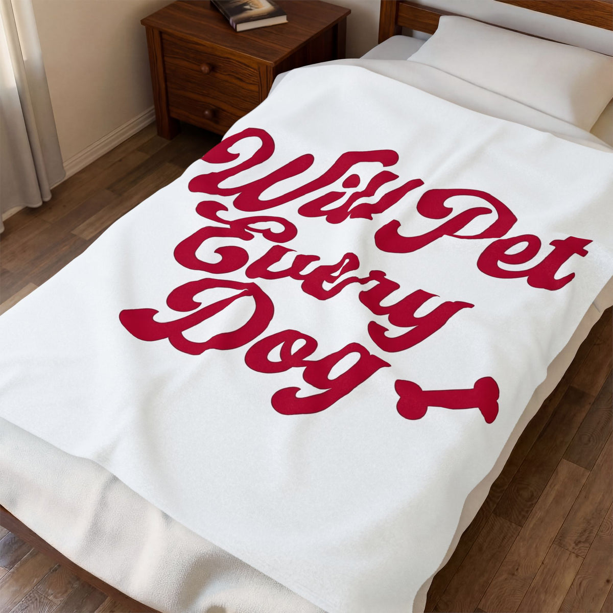Puppy Phrase Blanket Dog Pets Gift Women Comic Blanket Puppy Blanket Dog Fan Cartoon Blanket Animal Graphic Old School Dog Bone Blanket